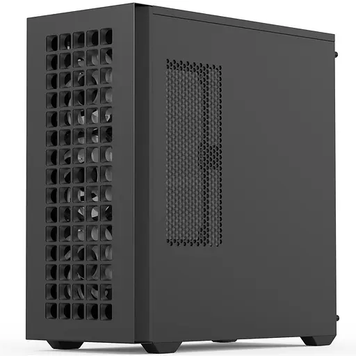 Черный корпус Aerocool D502A-G-BK-v1 без блока питания (ACCM-DS02043.11) - фото 5