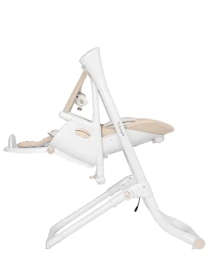 Стул-качалка Carrello Triumph CRL-10302 Cream Beige с сенсорной панелью - фото 7