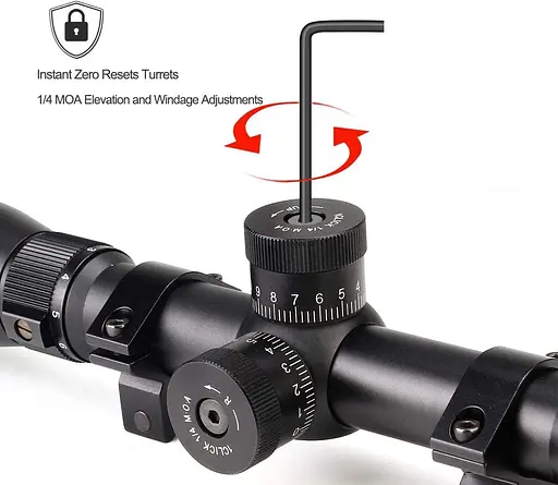 Приціл для мисливського прицілу SVBONY SV169 3-9x32 AO - фото 5