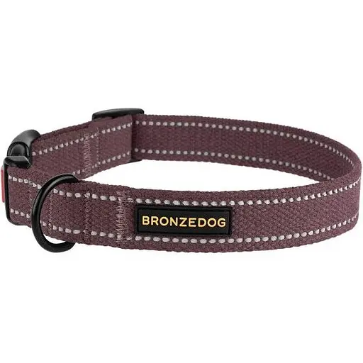 Нашийник для собак Barksi Сotton L 35-53х 2.5 см черрі - фото 2