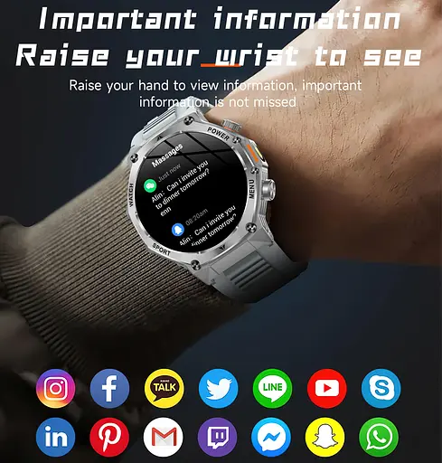 Годинник Smart Surf X Pro Silver Grey, 2 ремінця - фото 5