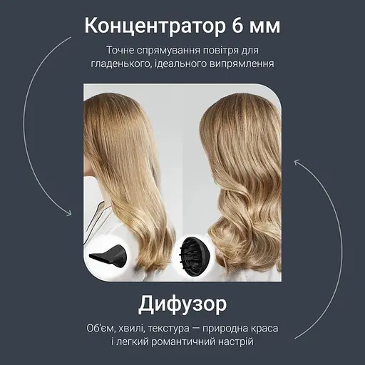 Фен Rowenta Tiny 1600 Вт зелено-чорний (HY7120E0) - фото 13