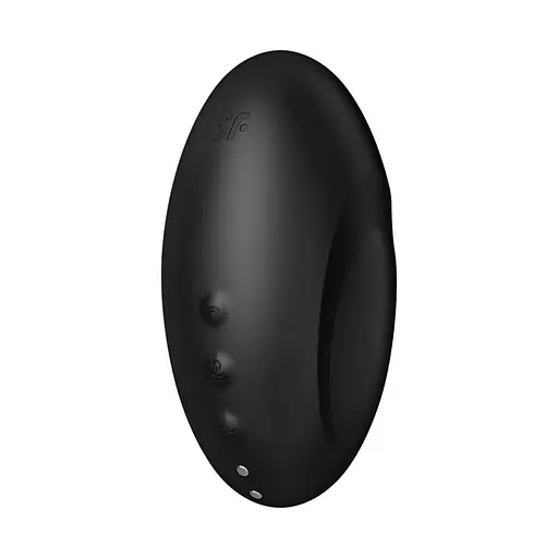 Вакуумний стимулятор клітора з вібрацією Satisfyer Vulva Lover 3 чорний - фото 5