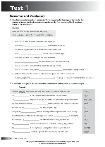 English World 7. Exam Practice Book - фото 2