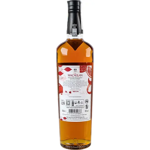 Виски The Macallan Double Cask 12 yo Single Malt Scotch Whisky 40% 0.7 л в подарочной упаковке - фото 9