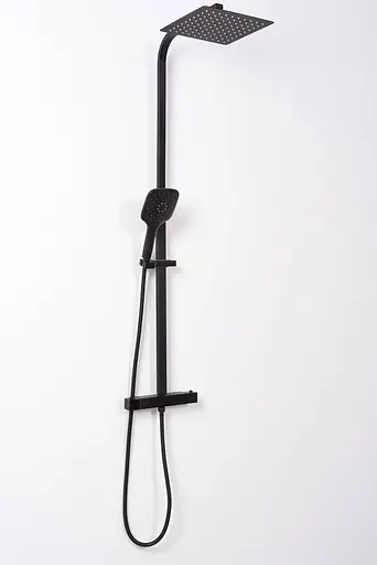 Душова система Rea Jet black mat чорний матовий REA-P9411, Чорний матовий - фото 2