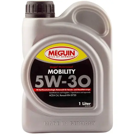 Моторна олива Meguin Mobility SAE 5W-30, 1 л