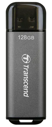 Флеш-накопичувач Transcend USB 128GB JetFlash 920 Black USB 3.2 (TS128GJF920) - фото 1