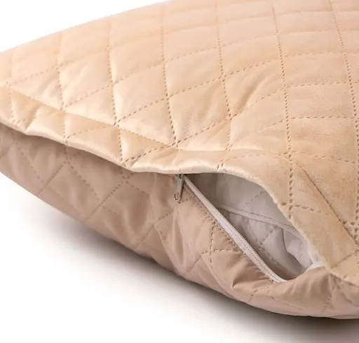 Чохол на подушку Руно 50х70 VeLour "Beige ромб" 382.55_Beige ромб - фото 5