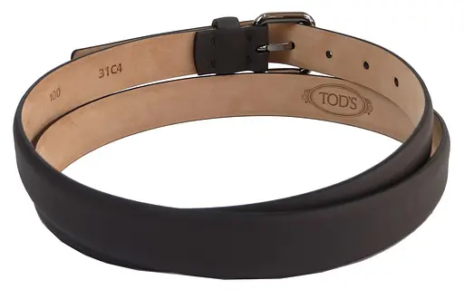 Ремінь шкіряний Tods жіночий 96-116х2,5 см acs0017753 - фото 5