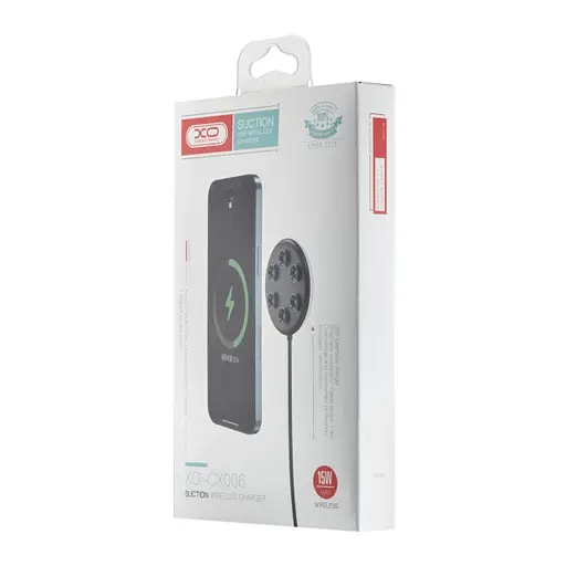 Бездротовий зарядний пристрій 15 ватів — XO CX006 15 W wireless fast charger - фото 4