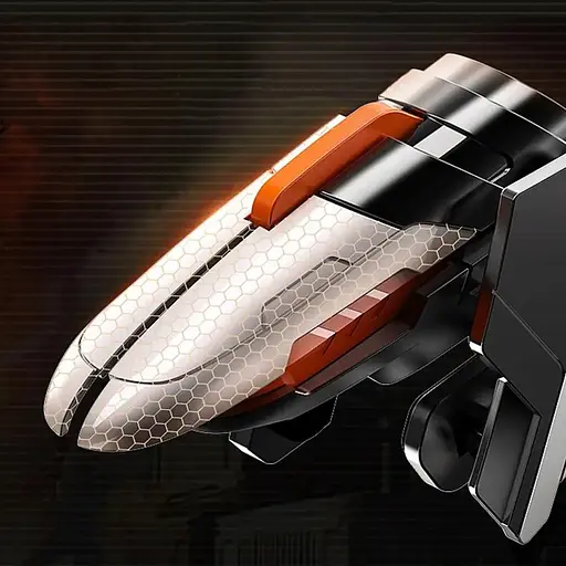 Ігровий макросный тригер зовнішній джойстик для телефону смартфона Memo AK06 Physical ігрові кнопки Black (18534) - фото 9