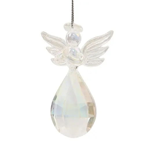 Елочное украшение "Ангел стеклянный" 7 см, YQ1464005