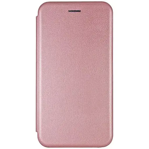 Чехол книга Xiaomi Redmi Note 12Pro 5G эко-кожа Premium Case для смартфона Розовое золото - фото 1