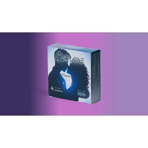 Презервативи 4Love Classic 4 шт. - фото 4