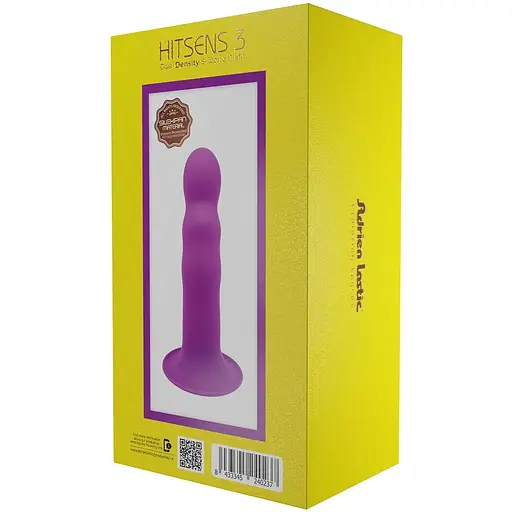 Дилдо з присоскою Adrien Lastic Hitsens 3 Purple - фото 7