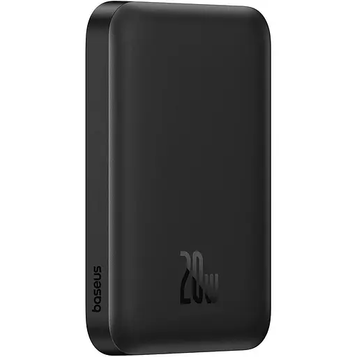 Павербанк Baseus Magnetic Wireless Mini Air Black 6 000 mAh / 20 Вт (P10059002113-00) - фото 3