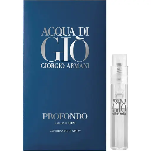 Парфумована вода Giorgio Armani Acqua di Gio Profondo 1.5 мл - фото 1