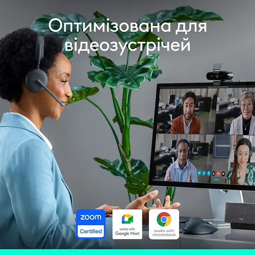 Веб-камера Logitech Brio 4K Graphite (960-001718/960-001746/960-001419) [139713] - фото 6