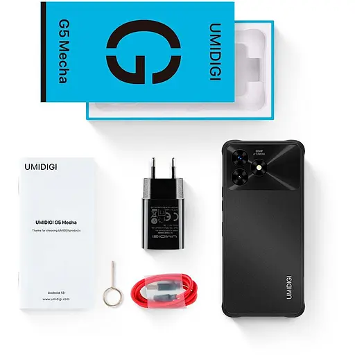 Смартфон Umidigi G5 Mecha 8/128GB Graphite Black 6973553523002 - фото 10