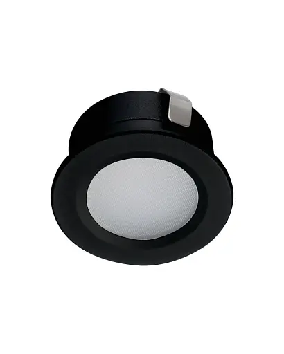 Точковий світильник Kanlux 23525 IMBER LED 1x1W 6500K 30Lm IP65 чорний - фото 1