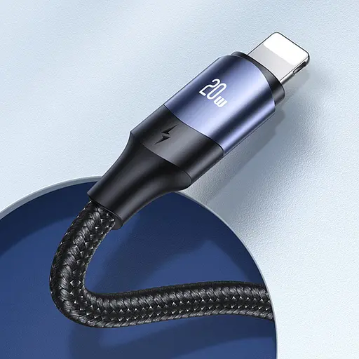 Кабель Usams US-SJ522 U71 Type-C to Lightning 20W PD Fast Charging 2 м черный - фото 3