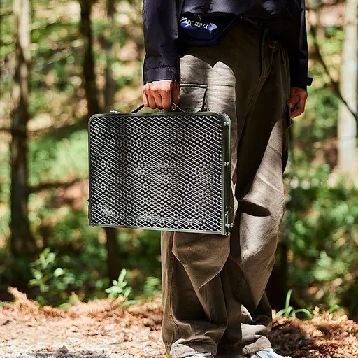 Розкладний туристичний стіл Naturehike CNK23JU011 алюміній (Зелений) - фото 5