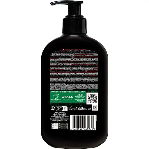 Очищающий гель для лица Garnier Skin Naturals Pure Active против прыщей и черных точек 200 мл - фото 2