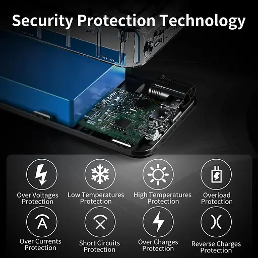 Пуско зарядний пристрій UTRAI Jstar Air Jump Starter бустер авто 1000A 12V - фото 7