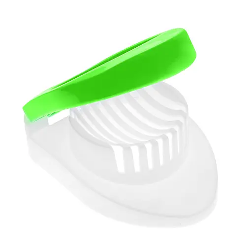 Яйцерізка овочерізка для нарізування слайсами, соломкою й кубиками яєць овочів грибів MagicKitchen, Kitchen Master Салатовий 85070 - фото 6