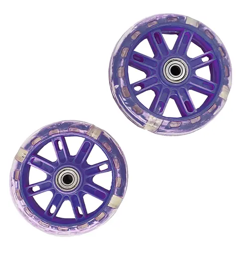 Колеса для дитячого велосипеда / самоката 11 см фіолетовий (G0001961) - фото 1