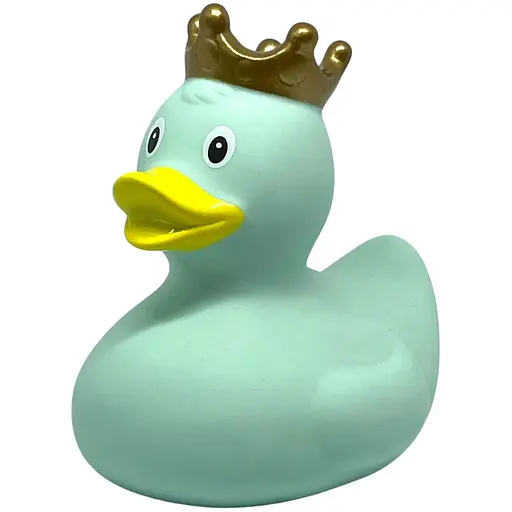 Уточка FunnyDucks Тиффани в короне бирюзовая (1927) - фото 1