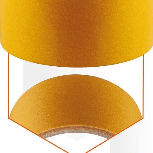 Скотч двухсторонний Polax клейкая лента на полипропиленовой основе 50 мм х 5 м (101-001) - фото 4