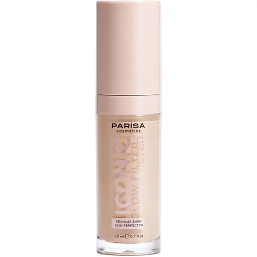 Тональное основание-флюид Parisa Iconic Glow Filter с эффектом сияния 20 мл тон № 603 Peachy fair  - фото 1