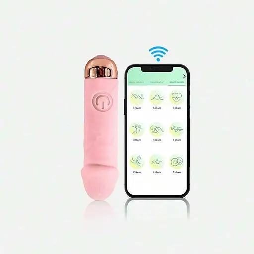 Смарт-вибратор клиторальный Love Spouse из силикона для женщин 88мм розовый - фото 1