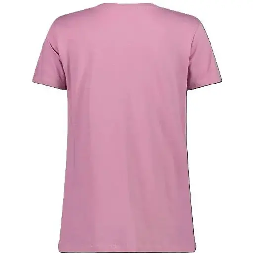 Футболка CMP Women's T-Shirt in Organic Cotton Pink XS (1097-33F7766-C602 36) - фото 3