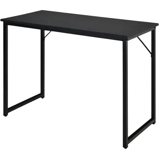 Письменный стол Costway Homart со стальным каркасом черный
