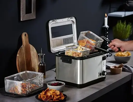 Двойная фритюрница Silver Crest SEF3 2000 B1 - фото 5