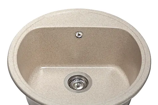 Кухонная мойка гранитная Miraggio Malibu sand 516x516x220 00208404, Sand - фото 3