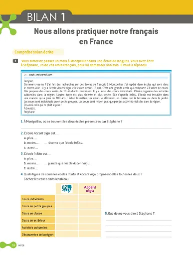 Cosmopolite Niveau 2: Cahier d'activites + CD audio - фото 15