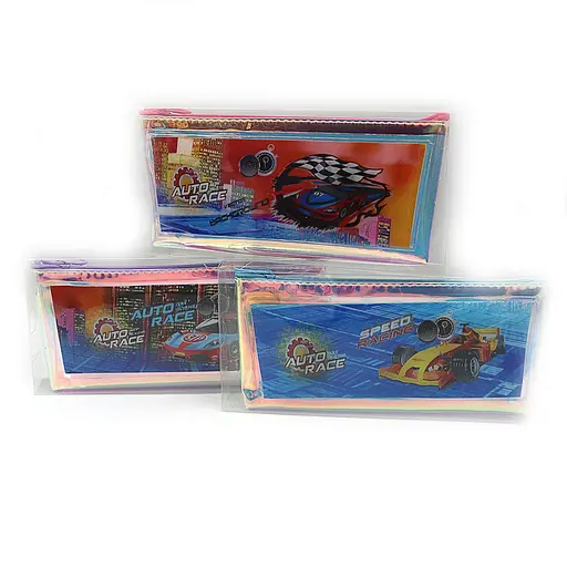 Пенал лазерний Sportcar, 1 відділення, 21x9x2.5 см (В асортименті) - фото 2