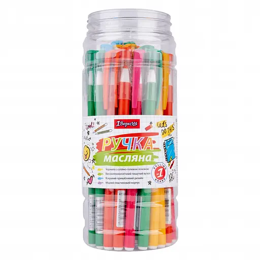 Ручка шариковая синяя, 30 шт., 411832