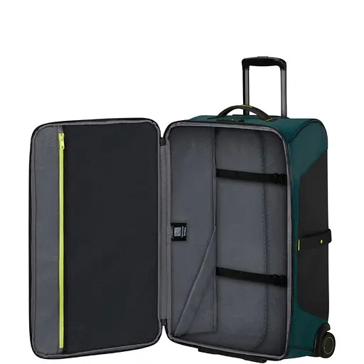 Дорожная Сумка На Колесах Samsonite ECODIVER DARK TEAL/LIME 67x43x28 KH7*71013 - фото 4