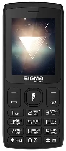 Телефон Sigma X-Style 34 NRG Type-C Black UA UCRF - фото 1