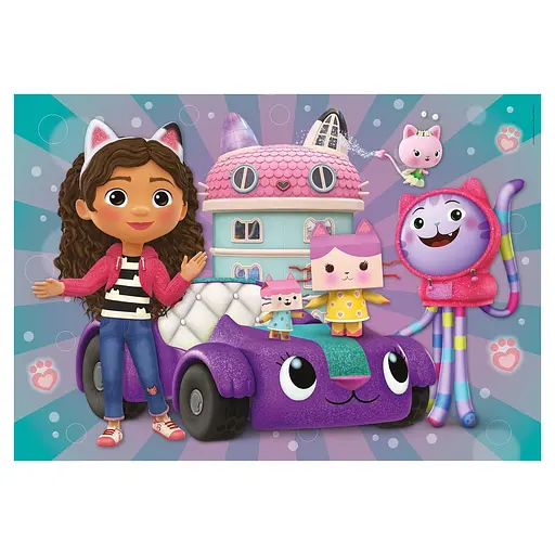  Пазл 2 в 1 Clementoni Gabby`s Dollhouse: 2 пазла по 20 элементов (24802) - фото 2