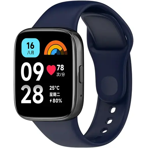 Ремешок DK Sport Band для Xiaomi Redmi Watch 3 Active / 3 Lite (dark blue) - фото 2