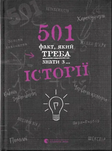 501 факт, який треба знати з... історії