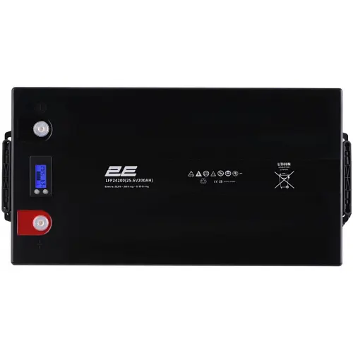 Аккумулятор 2E LFP24200 LCD 8S LiFePo4 24V 200Ah LFP24200 LCD 8S (2E-LFP24200-ABC) - фото 4