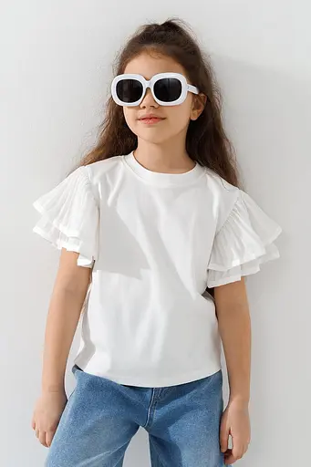 Окуляри для дівчинки 1815 Білий - фото 1