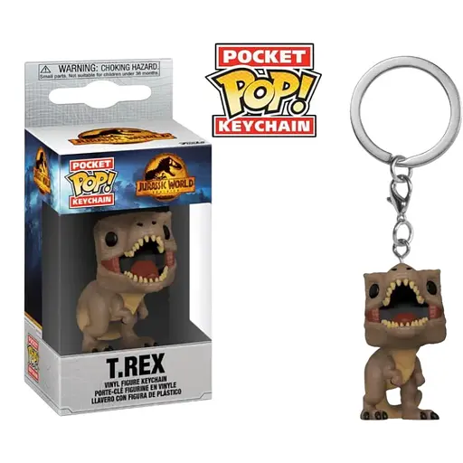 Брелок Funko Pop Фанко Поп Світ Юрського періоду Тиранозавр Рекс Jurassic World T.Rex 4 см FP K TR